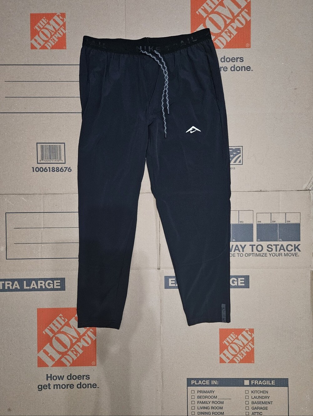 Nike Trail Dawn Range Black Pants